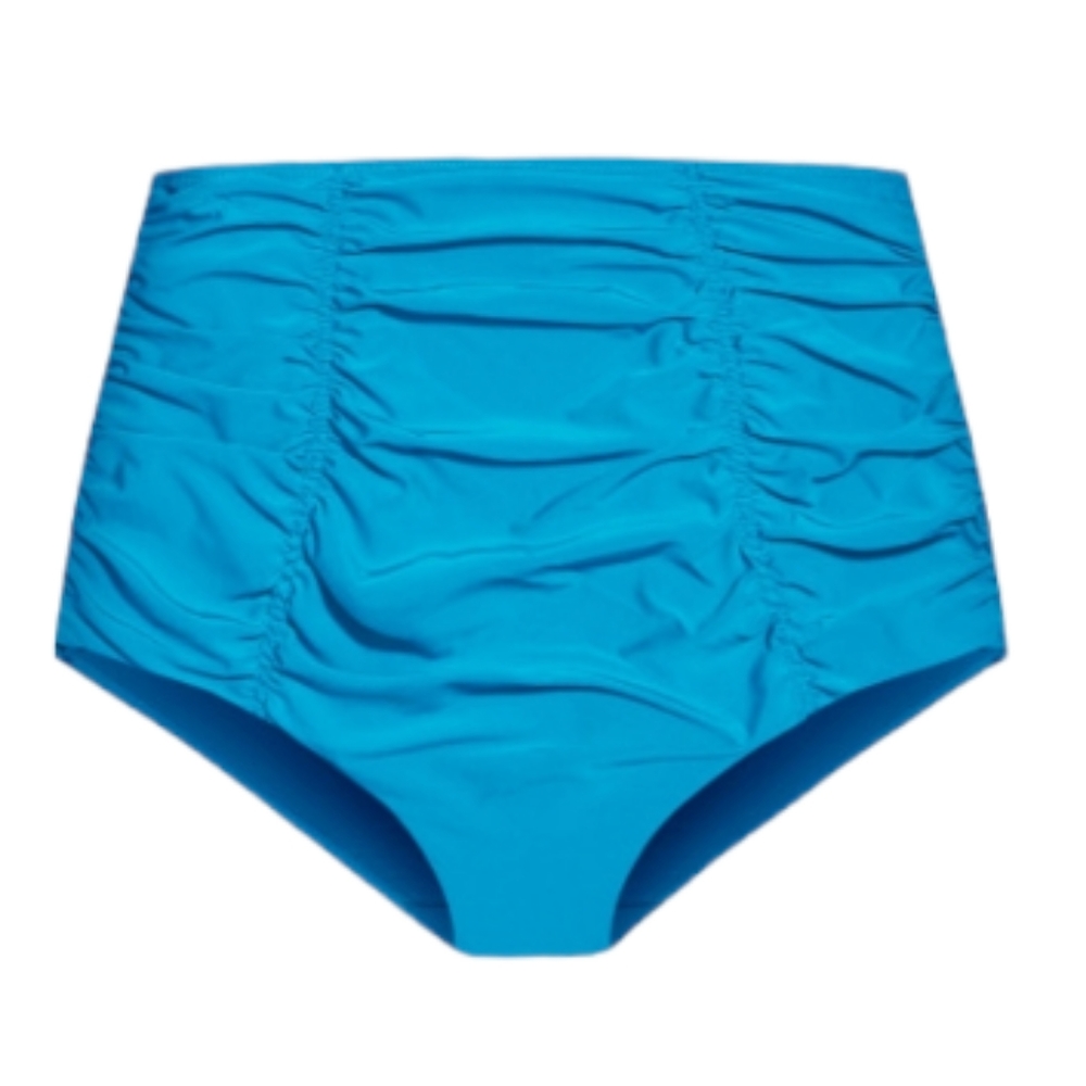 83. City Chic NWT bikini bottom only, size plus 22, lagoon blue, high waist - Picture 3 of 13